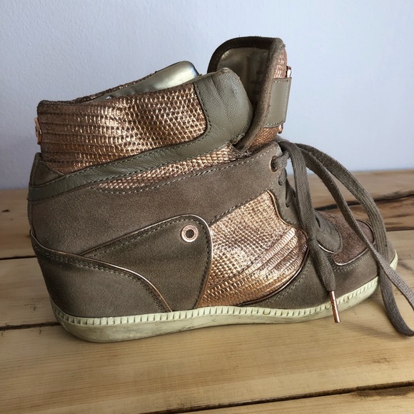 MICHAEL KORS size9 sold out Nikko II WedgeSneaker - Picture 11 of 15